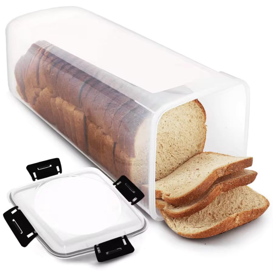 Bread Toast Storage Box Fresh-Keeping Box Bread Toast Storage Box Bread Storage Distribution Box Sealed Jar